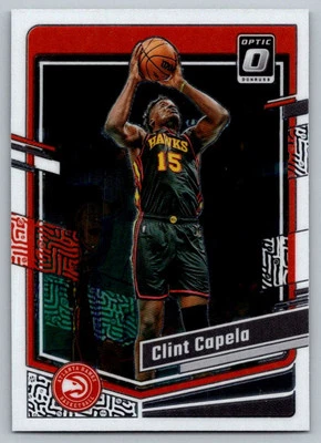 2023-24 Donruss Optic Clint Capela Atlanta Hawks #5 - Image 1 of 2