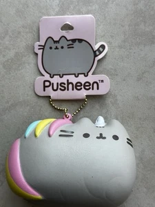 Pusheen Cat Jednorożec Squish Brelok Charm Zabawka Fabrycznie nowy z metką - Zdjęcie 1 z 2