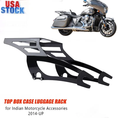 Rear Trunk Mount Rack Fit For Indian Roadmaster Chieftain Springfield Tour Pack - Image 1 of 4