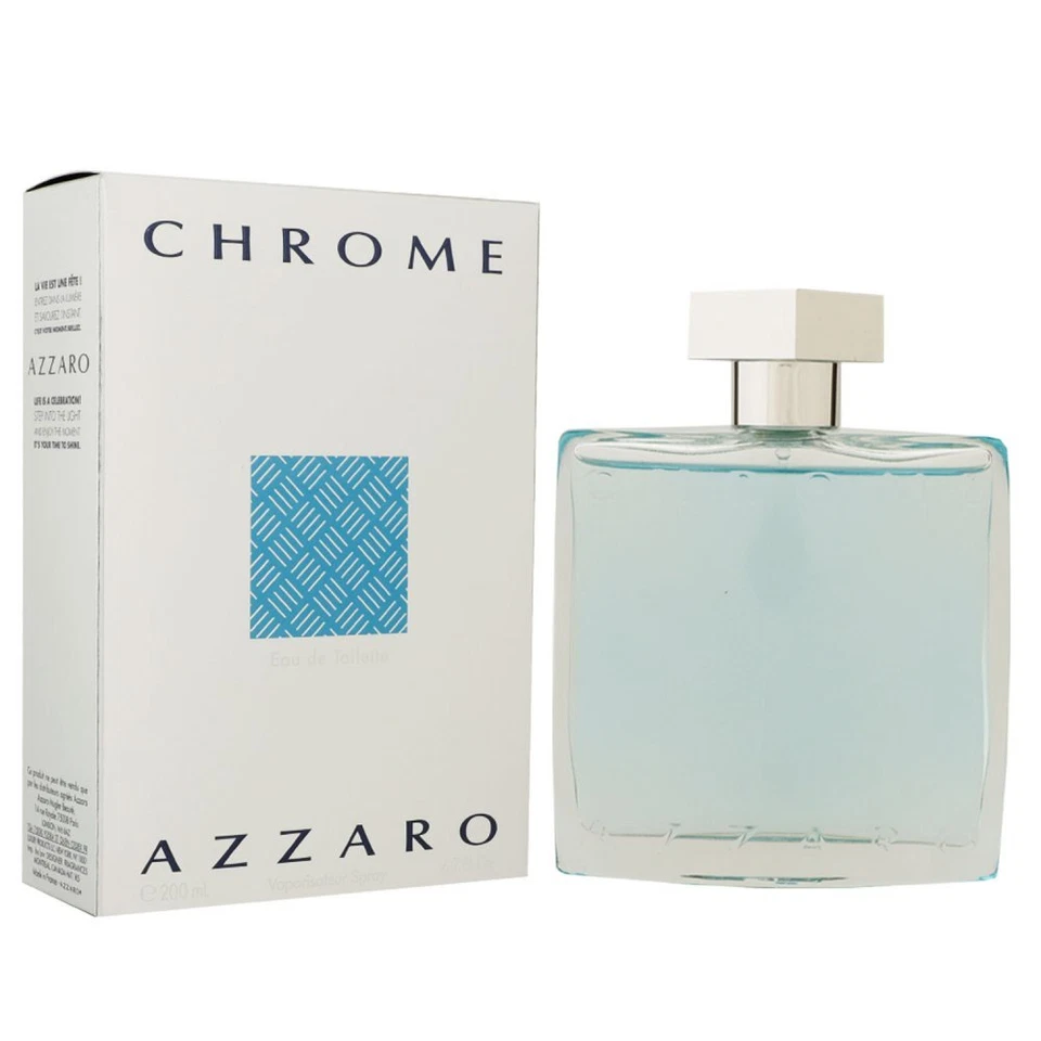 Azzaro Chrome 200 ml Eau de Toilette EDT Herrenduft Herren Duft - Bild 1 von 2