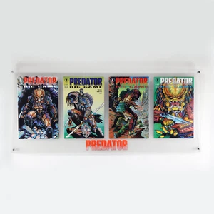 Predator Acrylic Wall Mounted Quad Comic Display *Comics Not Included - Picture 1 of 3