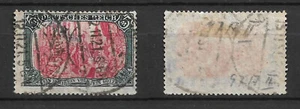 germany reich 1915 michel 97 A II used - 18/3 - Bild 1 von 1