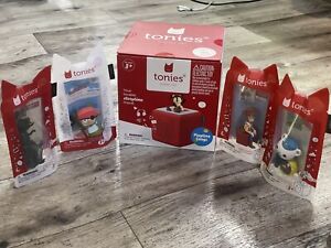 Tonies box Audio Player Starter Set Paw w/ 4 Character Brand New Sealed !!!