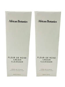 2x Pack African Botanics Fleur de Rose Cream Cleanser 100ml MSRP Each - Picture 1 of 2