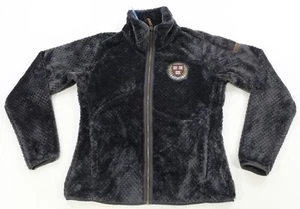 Rare Vintage COLUMBIA Harvard University Crest Sherpa Fleece Jacket 2000s NWT L - Picture 1 of 11