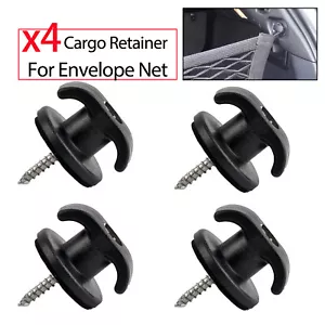 Cargo Net Mounting Hooks Trunk Hook Assembly Tie Down Screws Hanger Heavy Duty - Foto 1 di 9