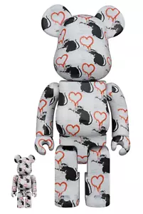 Medicom Toy BE@RBRICK - Love Rat 100% & 400% Bearbrick Bear Brick - Picture 1 of 2