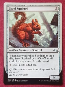 Magic The Gathering ARDILLA DE ACERO INESTABLE tarjeta de artefacto Magic The Gathering Magic The Gathering - Imagen 1 de 2