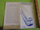 Rare 1936 Philadelphia Rapid Transit Prt Pcc Trolley Septa Brochure