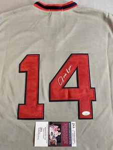 BOSTON RED SOX- JIM RICE AUTOGRAPH #14 COOPERSTOWN COLLECTION JERSEY JSA AX31355 - Picture 1 of 5