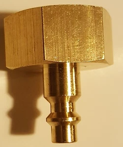 3/4 inch NPT Female pneumatic Industrial Interchange Nipple - Picture 1 of 3