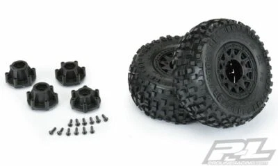 Proline Badlands SC 2.2"/3.0" All Terrain Tires Mounted # PRO118210 - Image 1 of 3