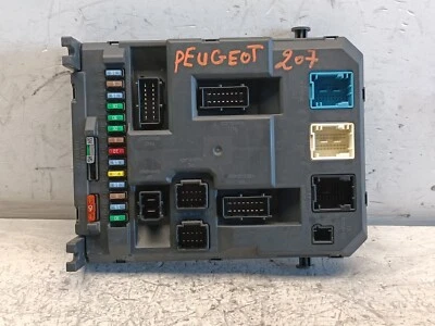 9664983080 CENTRALINA BODY COMPUTER PEUGEOT 207 1.4 BENZ 8FS A5287 - Immagine 1 di 4