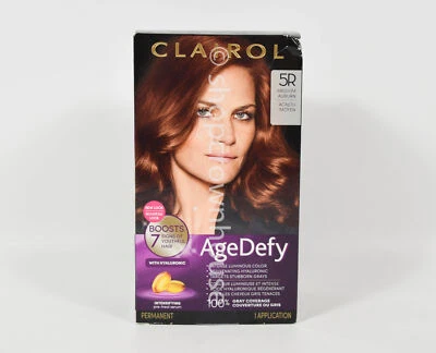 Clairol Age Defy Gray Coverage Permanent Hair Color #5R Medium Auburn - Image 1 of 2