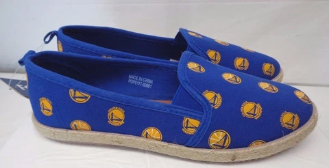Golden State Warriors Canvas Espadrille Shoes Cover