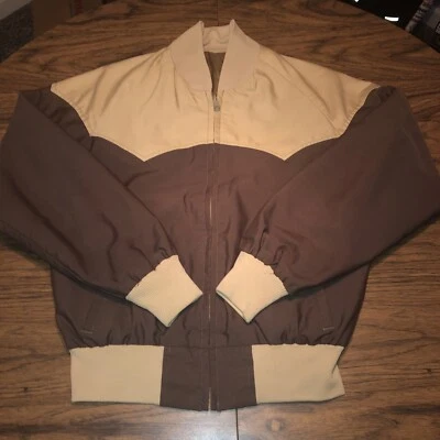 Chaqueta cortavientos vintage Pacific Trail reversible mediana estilo bombardero EE. UU. Foto 1 de 4