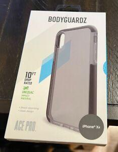 BodyGuardz Ace Pro Impact Protection Case for iPhone XR (6.1”) - Black / Clear
