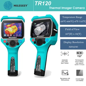 MILESEEY TR120 Thermal Imaging Camera,3.5" LCD Screen with PC Analysis,-4℉~752℉ - Picture 1 of 18