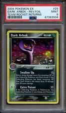Dark Arbok PSA 9 29/109 Ex Team Rocket Returns REVERSE HOLO FOIL Pokemon Card