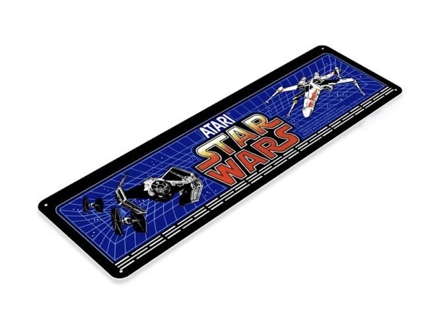 ATARI STAR WARS TIN SIGN ARCADE VIDEO GAME CLASSIC COIN OP DEATH STAR 6x18 inch  - Image 1 of 1