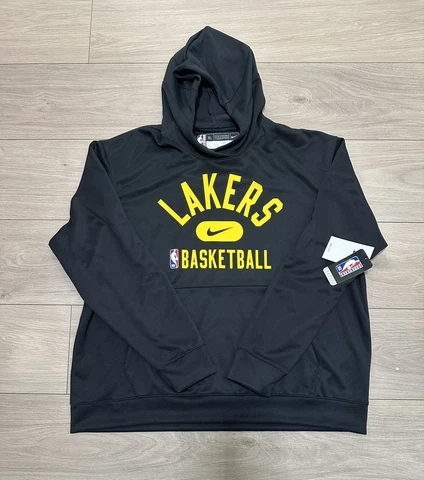 Lakers LeBron James team issued size XL Pro sweater warm-up hoodie Cover