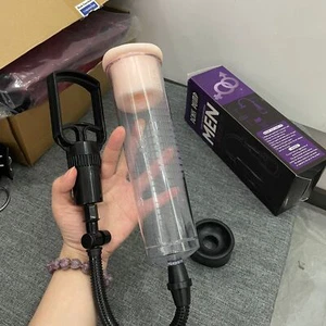 Penis Pump Male Enhancer Penis Extender Vacuum Enlarger Extra Cock Dick Size - Picture 1 of 32