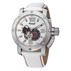 INGERSOLL 1892 // IN6906WH Bison No.26 White Dial Stainless Men's Watch - Picture 1 of 6