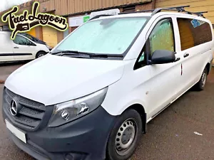 Mercedes Vito Wohnmobil Thermo Fensterscheibe Display silber Jalousien X5 W447 Fahrerhaus/Seiten - Bild 1 von 7