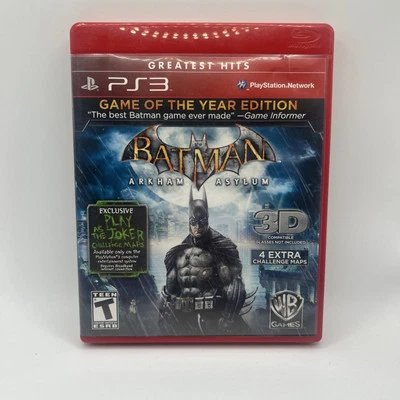 2010 Batman: Arkham Asylum Sony PlayStation 3 2010 PS3 Greatest Hits - Image 1 of 3