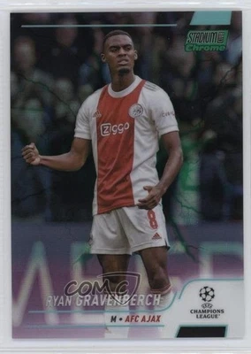 2021-22 Topps Stadium Club Chrome UCL /199 Ryan Gravenberch #86 - Image 1 of 2