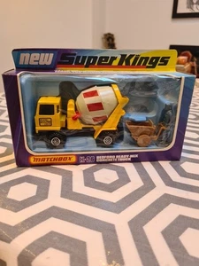 Camión de hormigón Matchbox Superkings K26 Bedford como nuevo y en caja completo años 80 - Imagen 1 de 8