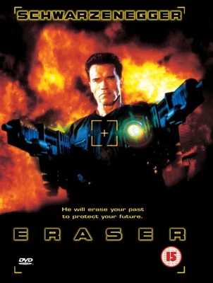 Eraser DVD (1999) Arnold Schwarzenegger, Russell (DIR) cert 15 Amazing Value - Image 1 of 2