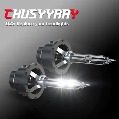 Bombillas de faros HID blancas para Infiniti QX60 2014-2017 haz bajo y alto stock ajuste x2 Foto 1 de 4