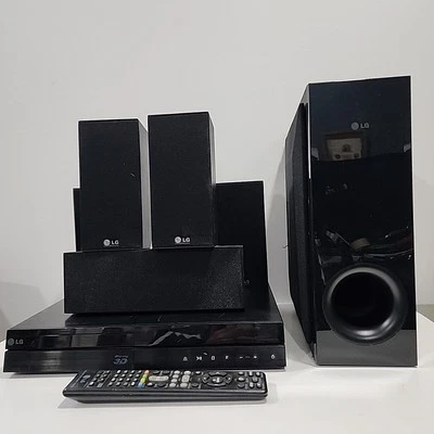 LG BH6720S Completo Reproductor 3D Bluray Home Theater Receptor Todos los Altavoces y Control Remoto Foto 1 de 4