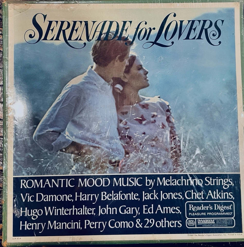SERENADE for LOVERS/Romantic Mood Music 1969 Reader's Digest Association SEALED - Image 1 of 3