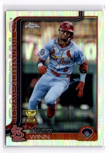 2025 Topps Chrome - Masyn Winn #244 Refractor - Picture 1 of 2