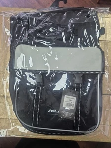 XLC Traveller BA-S74 Double Pannier Bag Set - Grey & White - Picture 1 of 2