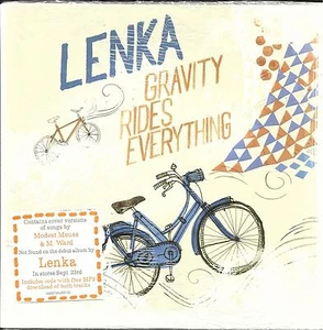 LENKA Gravity rides  LIMITED PROMO 7 inch vinyl MODEST MOUSE M. WARD TRX SEALED - Picture 1 of 1