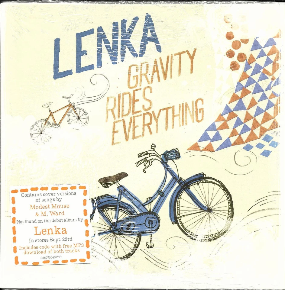 LENKA Gravity rides  LIMITED PROMO 7 inch vinyl MODEST MOUSE M. WARD TRX SEALED - Image 1 of 1