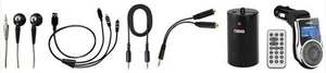 Naxa 9in1 Premium Accessory Kit for MP3 & Mobile Devices Black - Picture 1 of 1