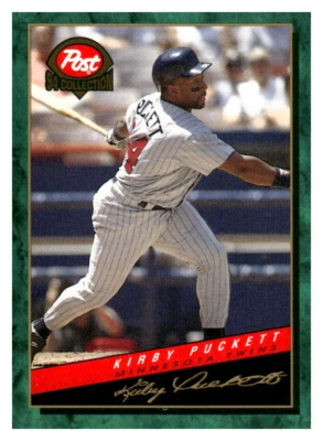 1994 Post #4 Kirby Puckett TWINS - Image 1 of 2