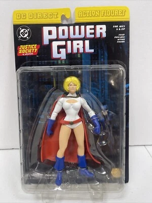 Figuras de acción DC Direct JSA POWER GIRL (2001) - SIN USAR, EN CAJA Foto 1 de 4