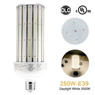 250W 300W LED Corn Cob Light Bulb Replacement 1200W MH Mogul Base Corn LED Bulb - Image 1 of 4