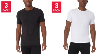 Paquete de 3 camisetas de manga corta cuello redondo 32 Degrees Cool para hombre Foto 1 de 4