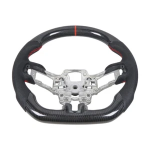 For Ford Mustang 2018+ Shelby GT500/GT350 HYDRO DIP Carbon Fiber Steering Wheel - Foto 1 di 8