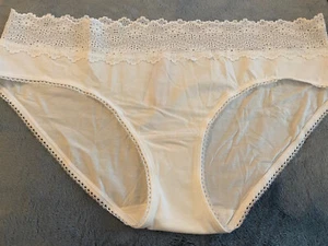*Victoria's Secret. XXL. Hiphugger. White. Solid. NWT - Picture 1 of 7