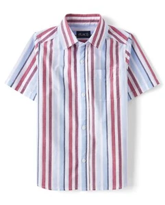 BoysShort Sleeve Button Down Shirt - Picture 1 of 2