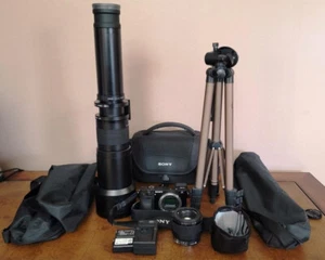 Sony a6000 24MP Camera with lenses, case, accessories. Ultimate bundle. - Picture 1 of 24