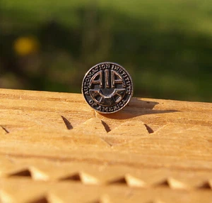 AIA Automation Institute of America 1/2" Metall & Emaille Anstecknadel Pinback - Bild 1 von 5
