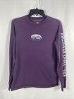 Men's Purple American Eagle Standard Fit Cotton Long Sleeve Shirt Size XS